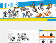 Tablet Screenshot of bicrossmag.com